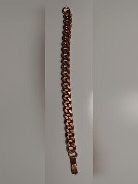 Solid Copper Chain Bracelet
